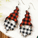  Kensley Print Christmas Dangle Earrings