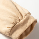  Khaki Exposed Seam Floral Mixed Patchwork Relaxed Plus Size Top