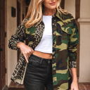  Kiara Patchwork Oversize Shacket