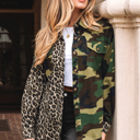  Kiara Patchwork Oversize Shacket