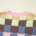  Kiara Pattern Front Cardigan Sweater