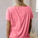  Kimber Frilled Hem Loose Top