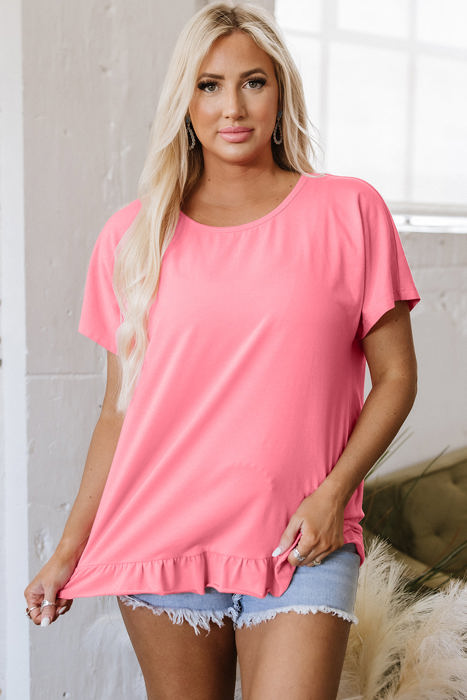 Kimber Frilled Hem Loose Top