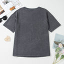  Kindness Butterflies Mineral Wash Loose Tee