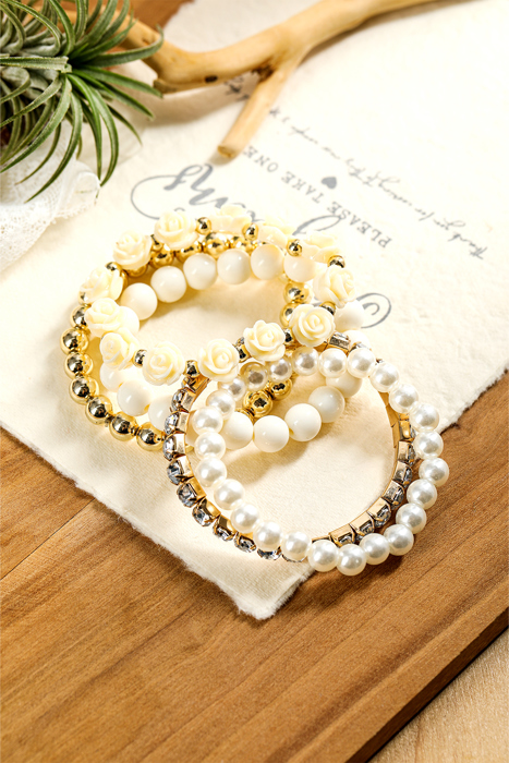 Kylie Beaded Layer Bracelet Set