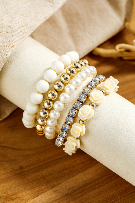 Kylie Beaded Layer Bracelet Set