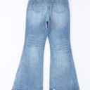  Kyra Waist Distressed Flared Jeans