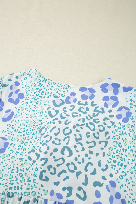 Lacey Puff Sleeve Mini Dress