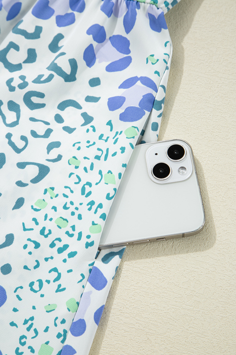 Lacey Puff Sleeve Mini Dress