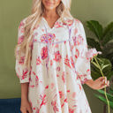  Lana Floral Babydoll Dress