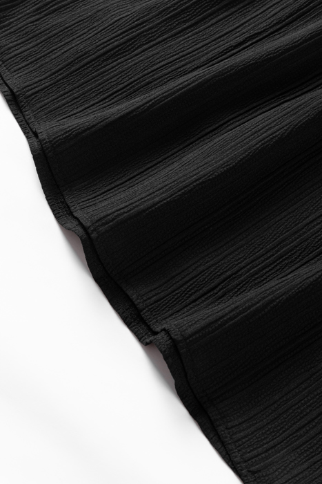 Lanabina Ripple Bubble Sleeve Blouse