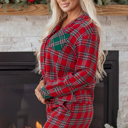  Lananina 2pcs Pajama Set Long Sleeve Top