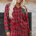  Lananina 2pcs Pajama Set Long Sleeve Top