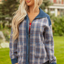  Latara Zip Up Snap Jacket