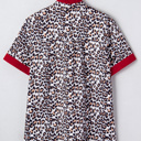  Laura Contrast Frilled Trimmed Shirt