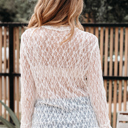  Laurel Bell Sleeve Mock Blouse