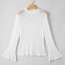  Laurel Bell Sleeve Mock Blouse