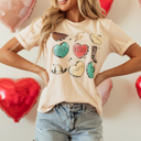 Khaki XXL Lauren Graphic T Shirt T-Shirt