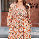  Lauren Sleeve Babydoll Short PLUS Dress