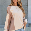  Lavender Low Raglan Sleeve Sweatshirt