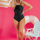  Layla Pleated One Piece Swimsuit