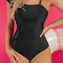 Layla Pleated One Piece Swimsuit