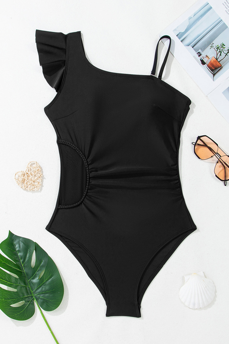 Layla Pleated One Piece Swimsuit