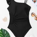  Layla Pleated One Piece Swimsuit