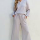  Laylah Textured Top and Pants Set