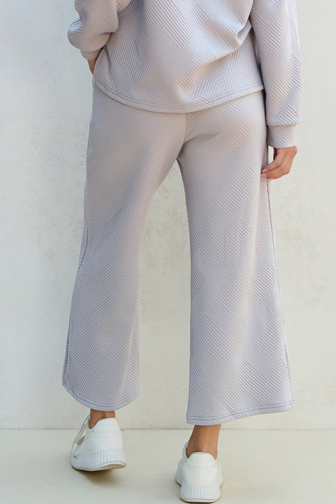 Laylah Textured Top and Pants Set