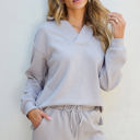  Laylah Textured Top and Pants Set