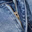  Laylani Distressed Hem Flared Jeans