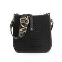 Black Brite Boho Lea Woven Courier | Choose Your Strap