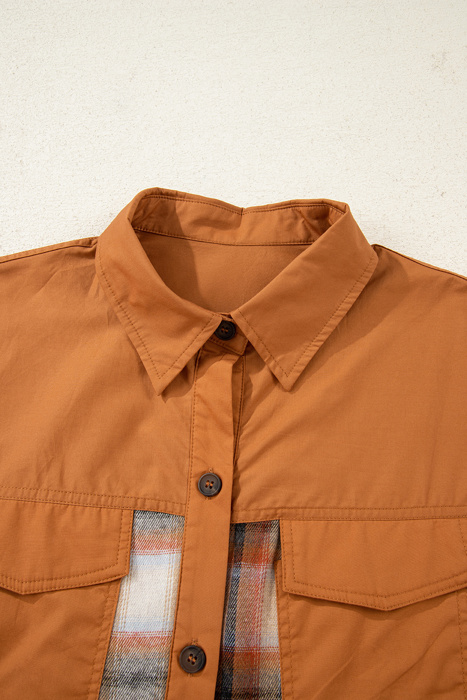 Leila Ruffle Hem Tunic Shirt