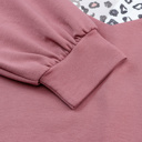  Leopard Animal Print Patchwork PLUS Top