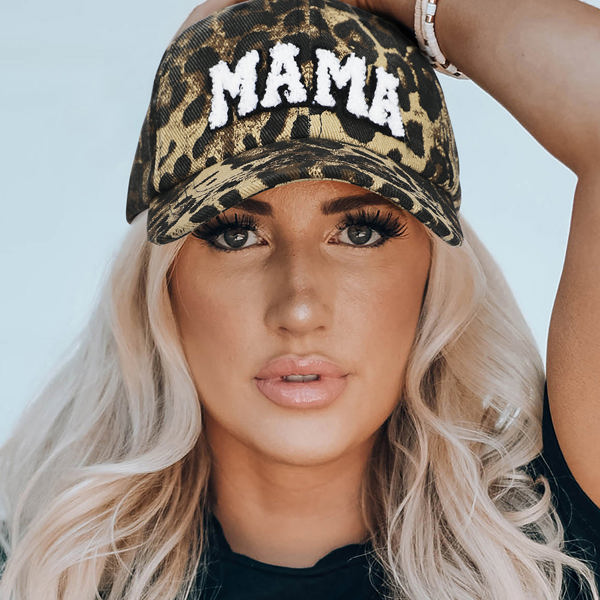 Leopard MAMA Baseball Cap