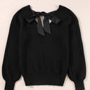  Lia Knot Back Sweater