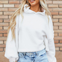  Lilah Fleece Drop Shoulder Hoodie