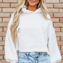  Lilah Fleece Drop Shoulder Hoodie