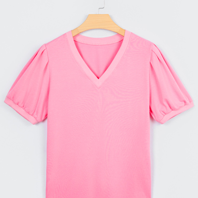 Lilah Short Puff Sleeve Blouse