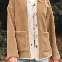  Lilisha Corduroy Edge Patchwork Jacket