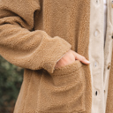  Lilisha Corduroy Edge Patchwork Jacket