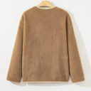  Lilisha Corduroy Edge Patchwork Jacket