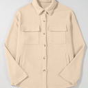 Apricot Large Lilith Corduroy Buttoned Long Sleeve Jacket