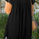  Lilith Plus Size Dotty Textured Ruffled Dress