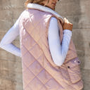  Lillian Fleece Lined Quilted Vest