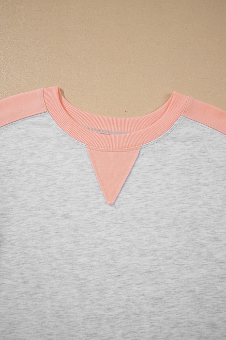 Lilliana Colorblock Pullover Casual PLUS Shorts