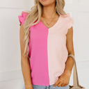  Lillie Tiered Ruffled Sleeve Blouse