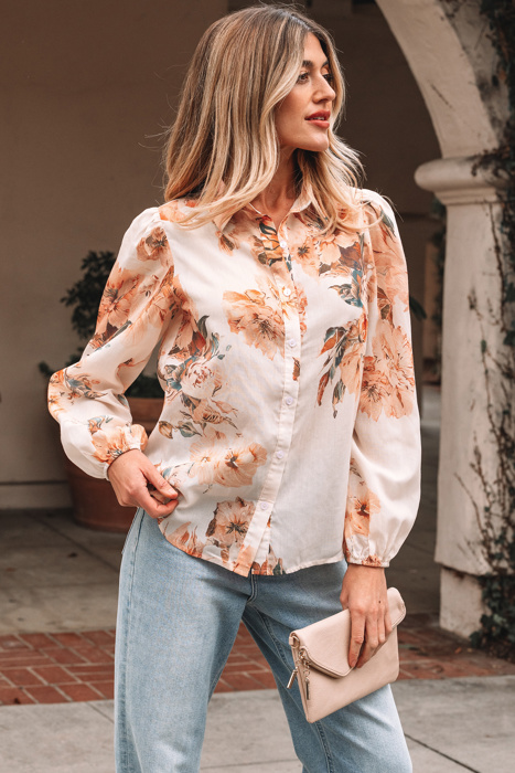 Lilly Puff Sleeve Lightweight Shirt
