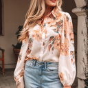  Lilly Puff Sleeve Lightweight Shirt